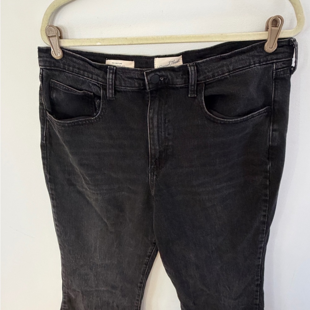 Universal Thread Black high raise Flare Jeans size 14s - Picture 3 of 6
